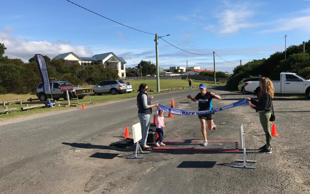 Anne Fyfe wins on a perfect day at Low Head