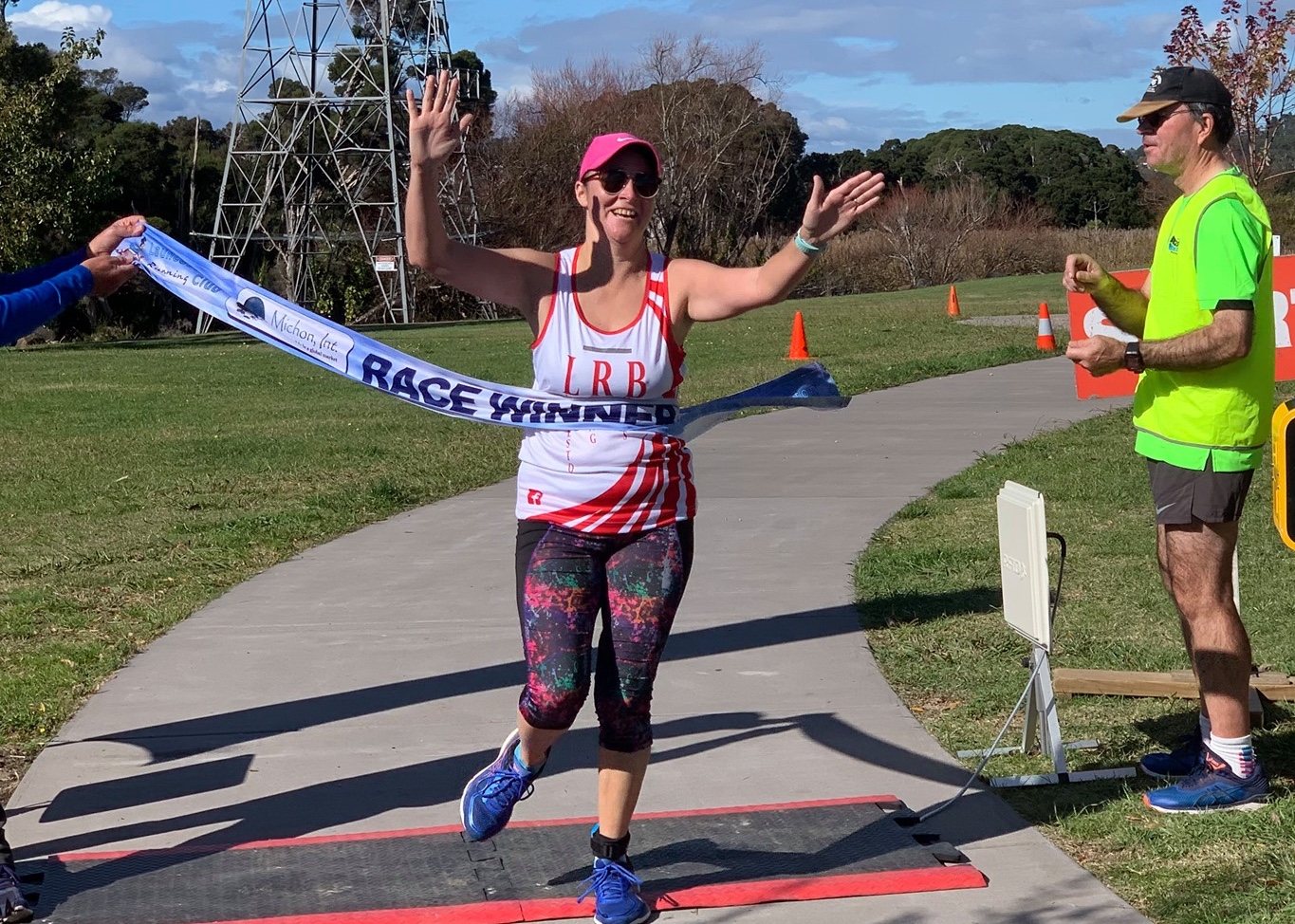 Nat Takes Out The Lrc 5k At The Tailrace Park - Launceston Running Club