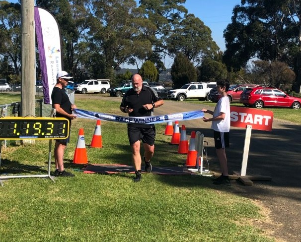 Mark Cullen takes out the Hilly Hillwood Race