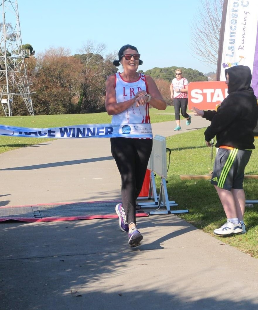 Tamara Shines On Buddy Day At Tailrace Launceston Running Club