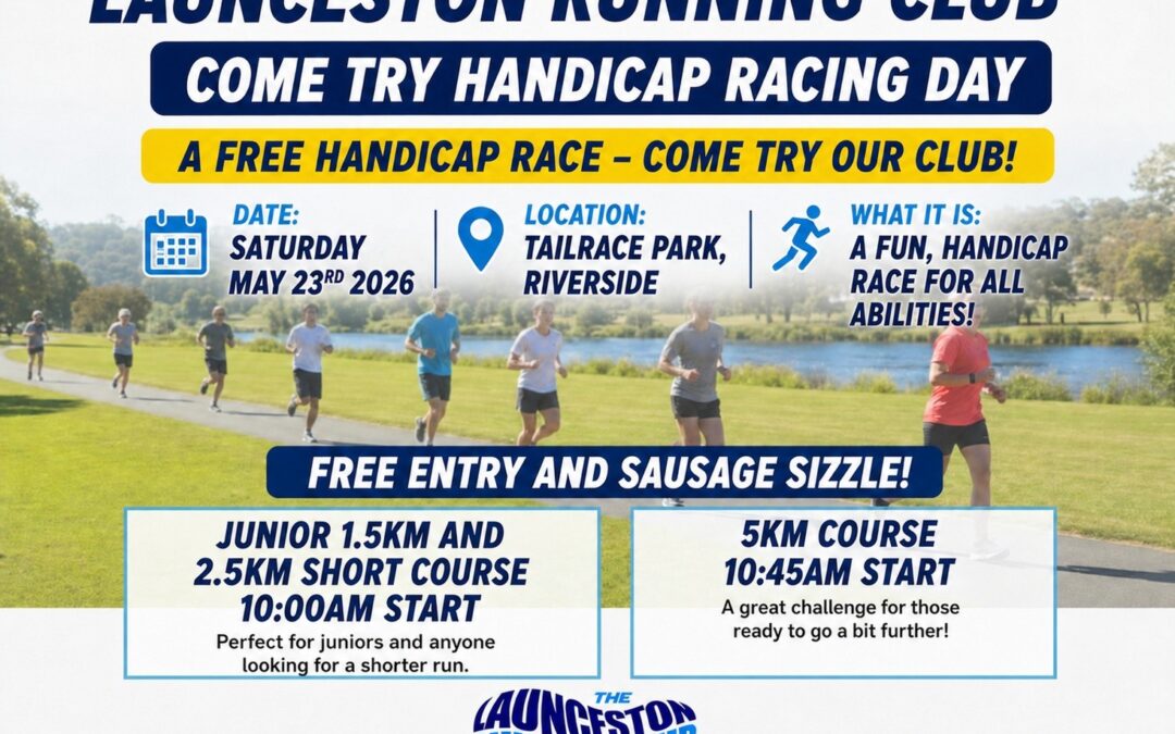 Come and try our handicap club races for free!