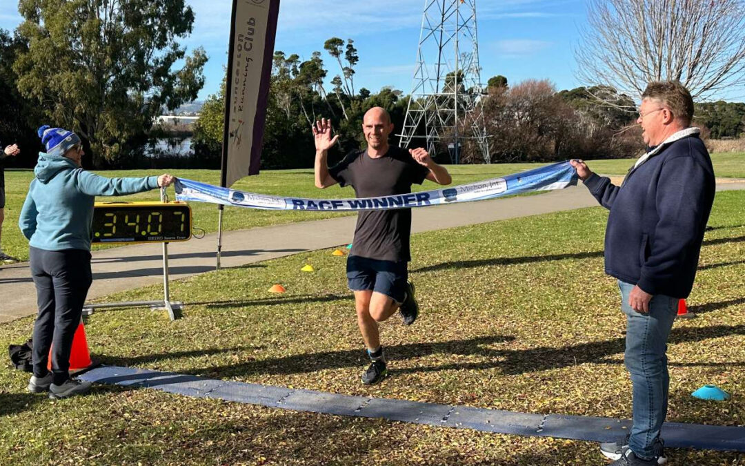 Daniel Robnik Wins the Scott Jones Building 5k as LRC Season Restarts at Tailrace Park